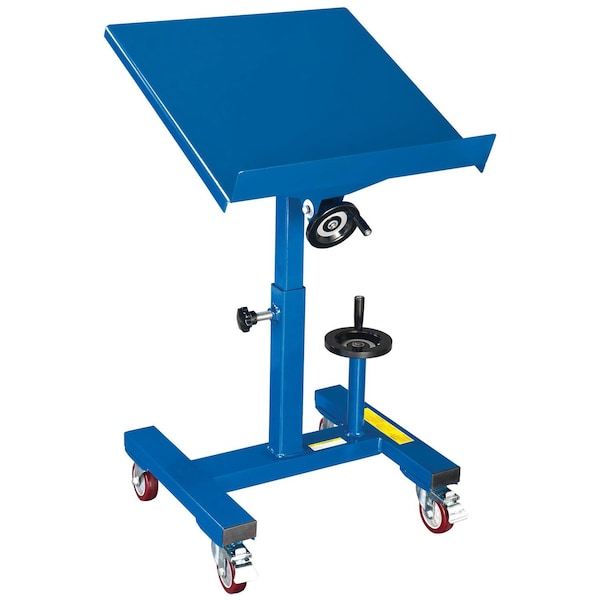 Global Industrial 24 x 24 Tilting Work Table with Mechanical Crank, 300 Lb. Capacity 241729 - main